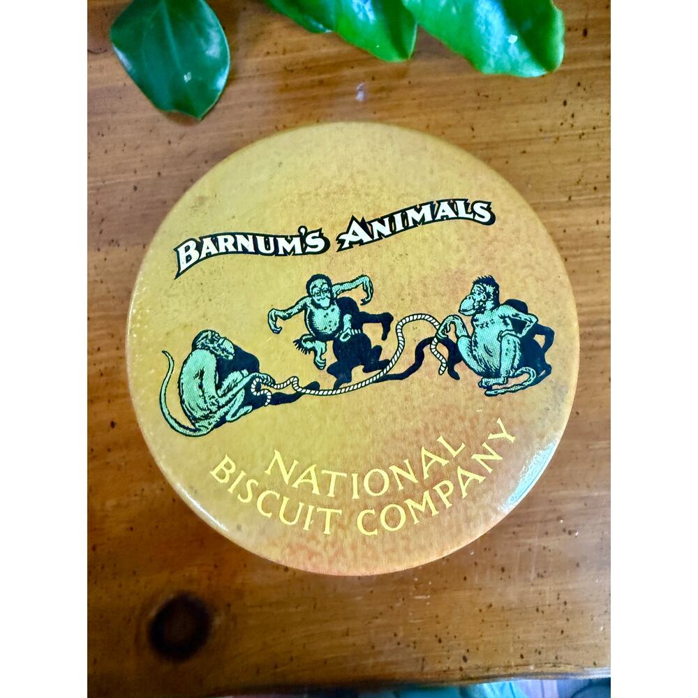 Vintage Barnum’s Animals Circus Tin Replica 1914 Design National Biscuit Co - Picture 5 of 8